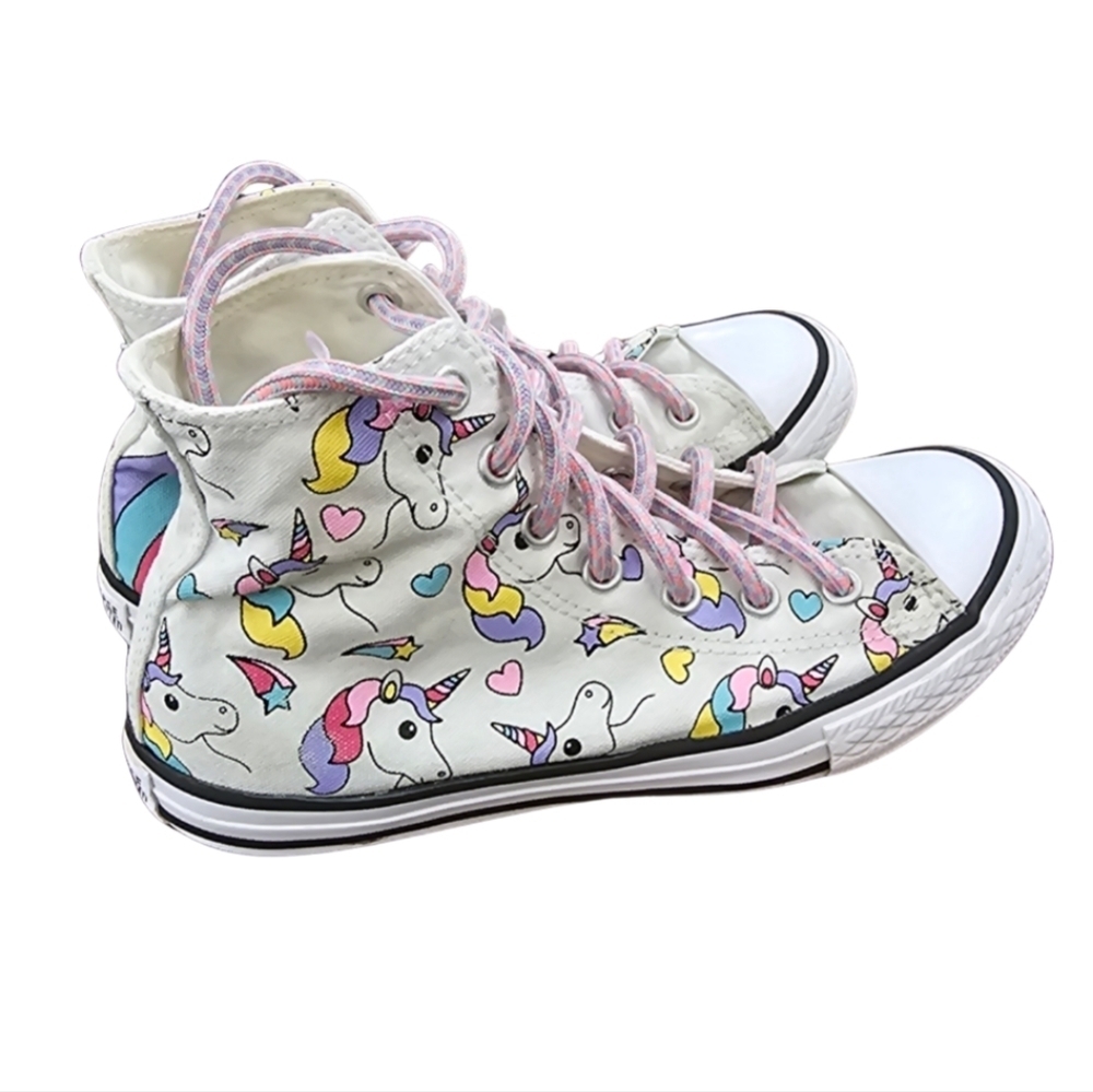 Converse Chuck Taylor All Star Hi 'Unicorn', Junior Size 3